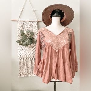Flowy boho top
